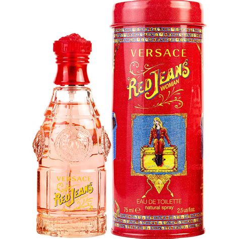 Red Jeans Versace perfume .